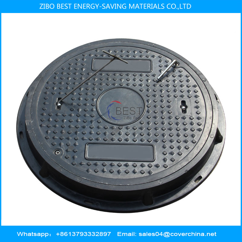 SMC Resin 600mm D400 Round Manhole Cover