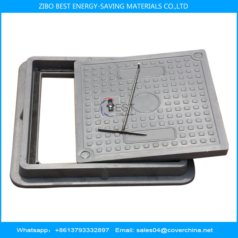 Resin manhole cover 400x400mm A15