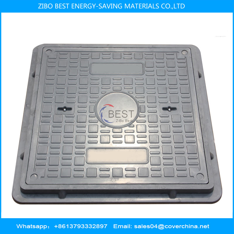 Resin 600x600mm A15 square Manhole Cover
