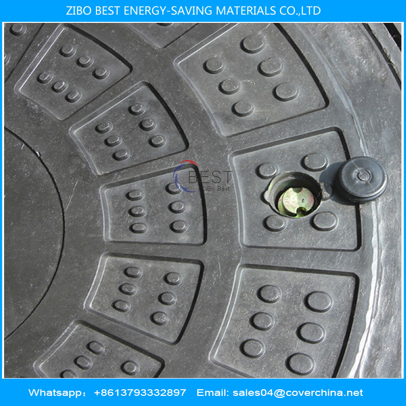 smc round 750mm with hinge manhole cover