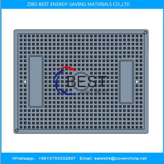 SMC B125 500x650mm Composite Manhole Cover