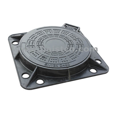 EN124 D400 Square Frame 850x850mm Composite Manhole Cover