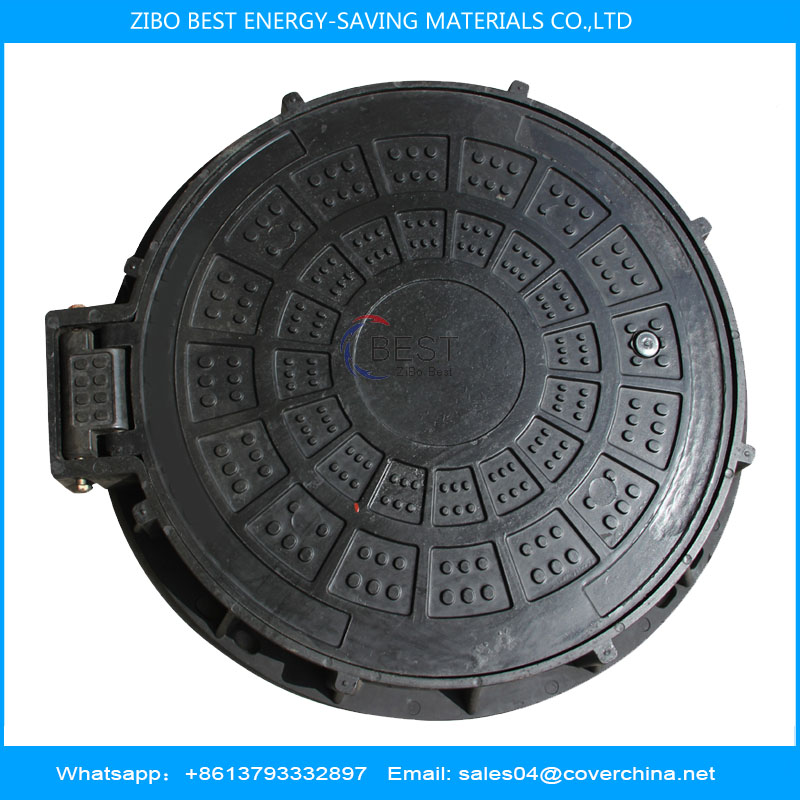 manhole cover with hinge
